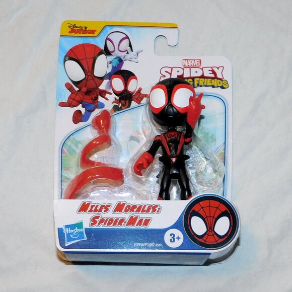 Marvel Spidey and His Amazing Friends 3 Fig Spiderman Miles Morales Iron Man NEW - Picture 4 of 5